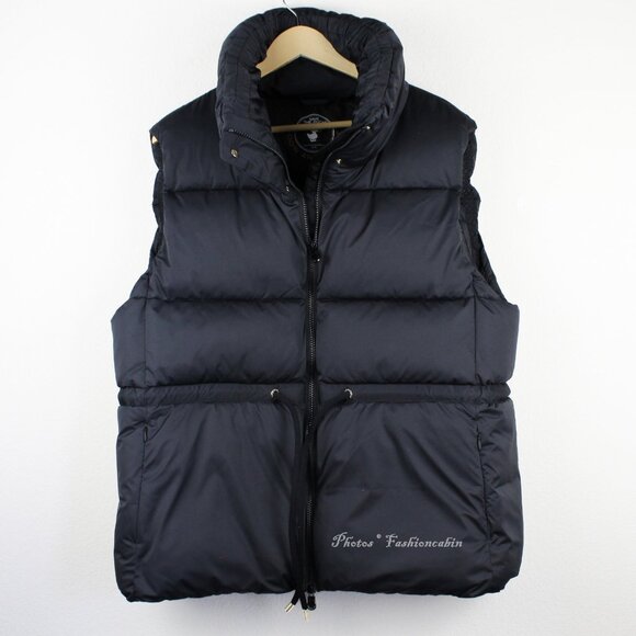 NWT Save The Duck Ren Puffer Vest, Black, 6/XL– Eco-Friendly, Drawstring Waist - Picture 7 of 15